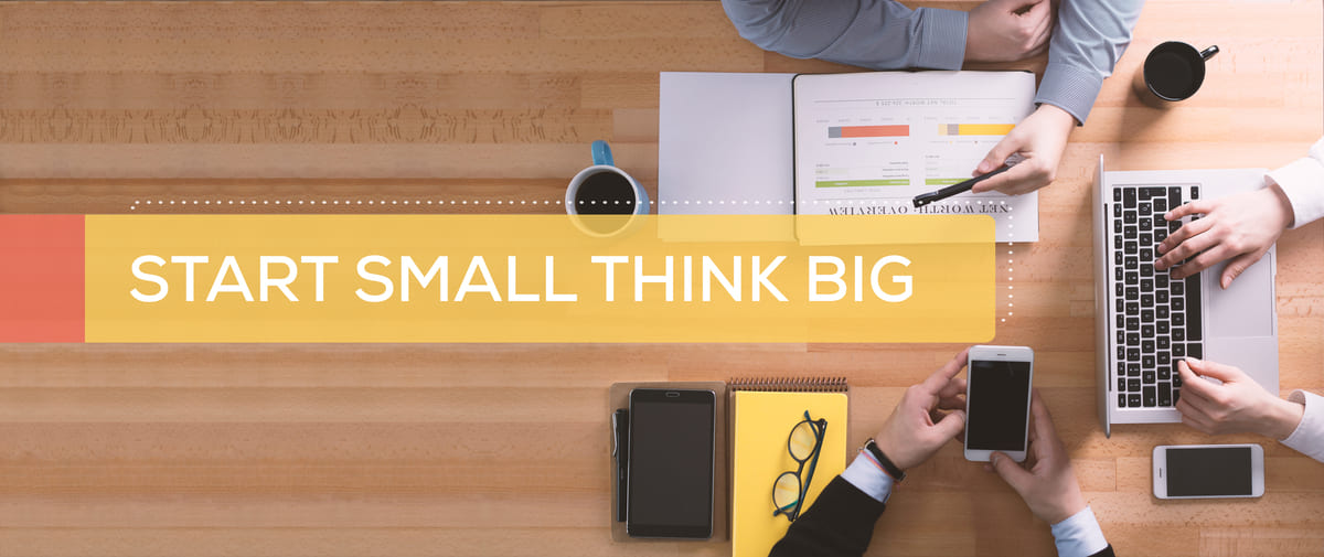 think big shop small
