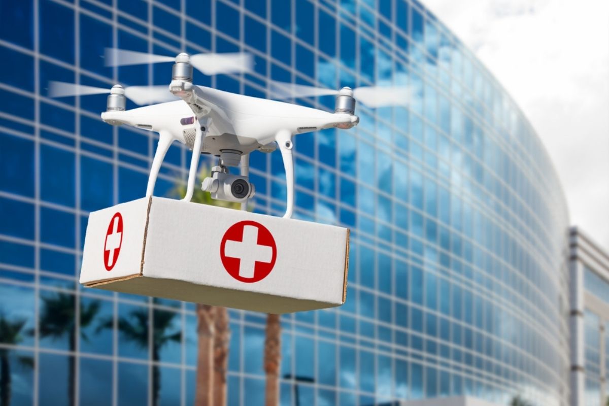 droni per uso in ambito medico