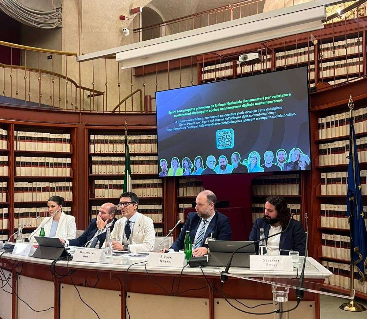 Sprint Room 2025, Camera dei Deputati, evento istituzionale, innovazione amica delle persone, Anna Ascani