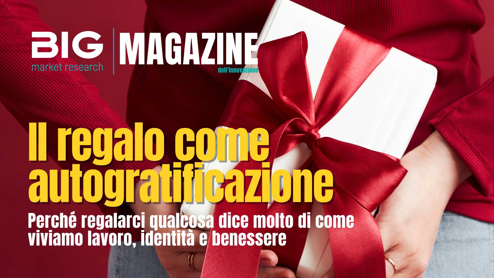 il regalo come autogratificazione