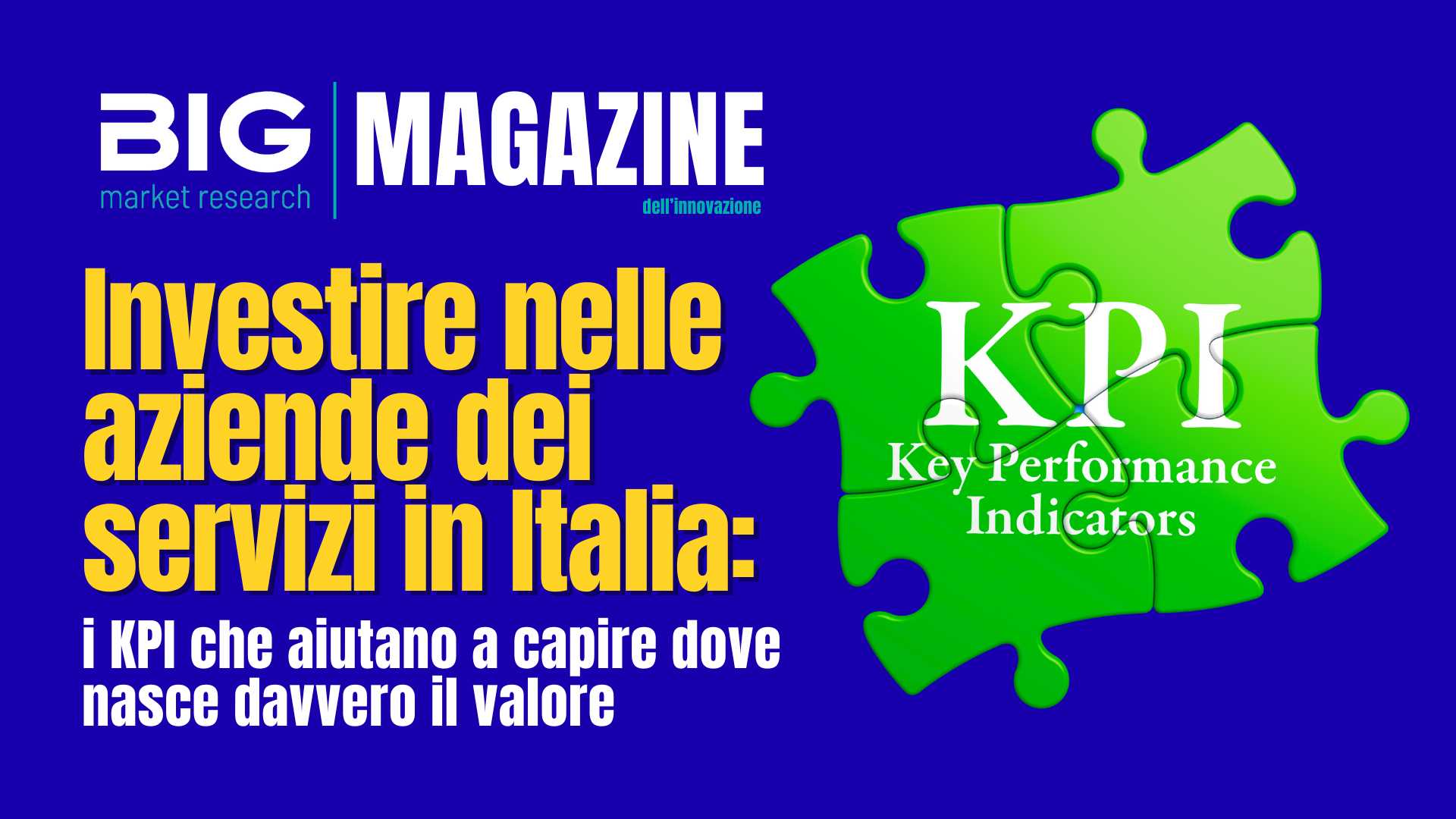 KPI PER VALUTARE UNA AZIENDA