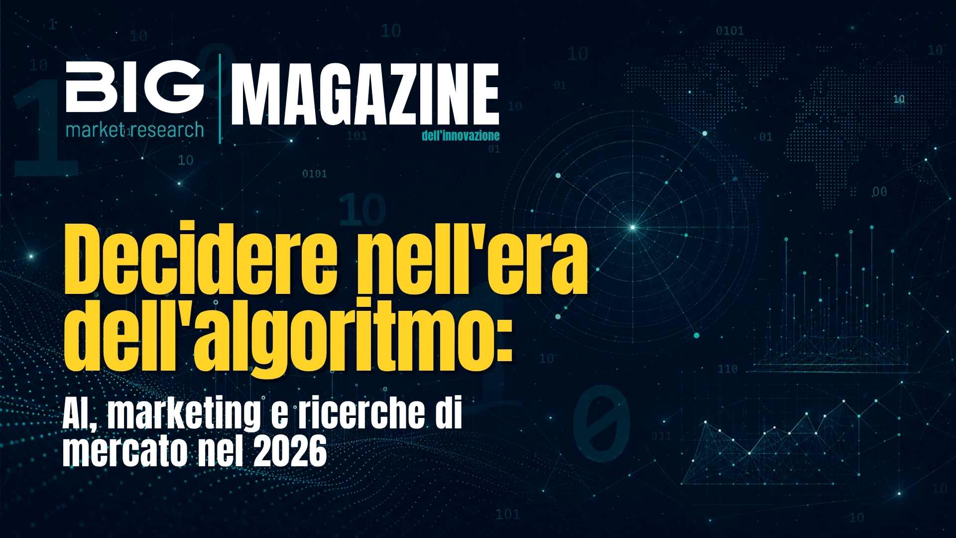 Decidere nell'era dell'algoritmo