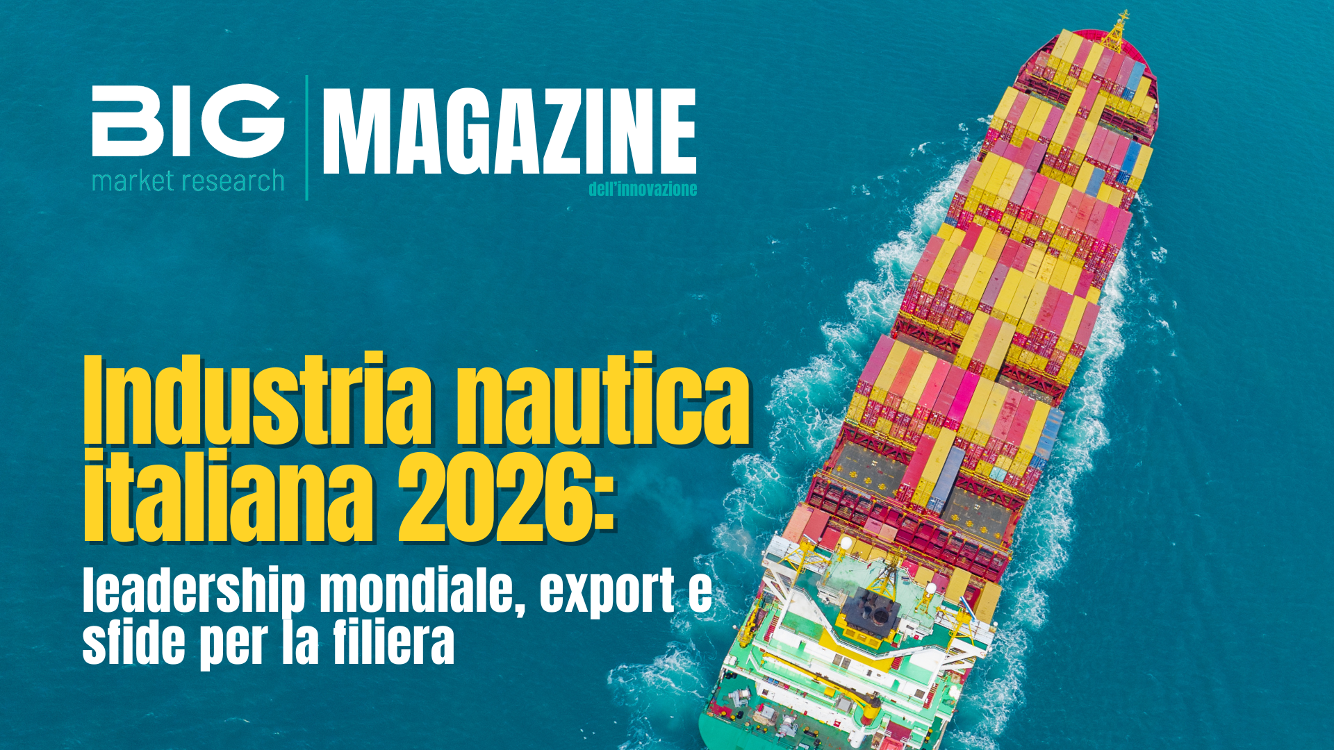 Il mercato della nautica